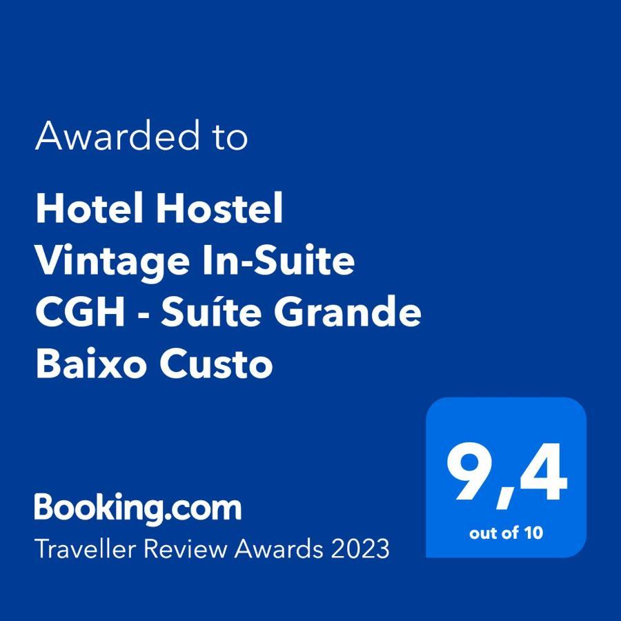 Cama Queen Mega Suite - 10 Min Metro E Aeroporto Cgh São Paulo Zewnętrze zdjęcie
